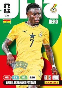 Abdul Issahaku Fatawu Ghana Panini FIFA World Cup 2026 Adrenalyn XL #210